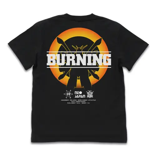 Mobile Fighter G Gundam: God Gundam T-Shirt / Black-L